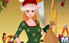 Little Christmas Elf Dress Up Gamev