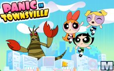 Powerpuff Girls Panic in Townsville